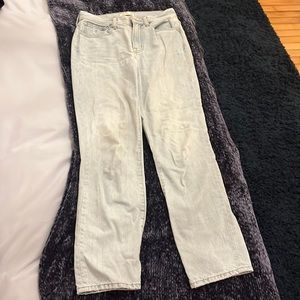 Light washed madwell jeans